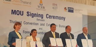 TCEB signs MOU with the Foreign Chamber Alliance