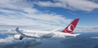Turkish Airlines’ first Boeing 787-9 Dreamliner is in the air