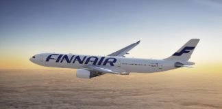Finnair flies its first “Push for change” biofuel flights from San Francisco to Helsinki