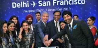 United Airlines Inaugurates Nonstop Service Between New Delhi and San Francisco