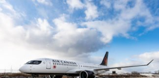 Air Canada Unveils Its First Airbus A220-300