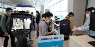 Korean Air conducts temperature checks for US flights