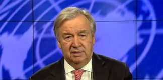 “Tourism can be a platform for overcoming the pandemic, says UN Secretary-General Antonio Guterres”