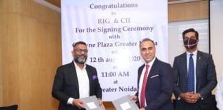 Crowne Plaza Greater Noida plays host to RIG Institute of Hospitality