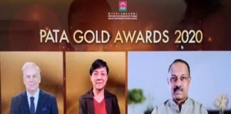 Karnataka wins PATA Gold award 2020