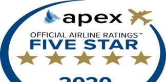 Etihad Airways awarded five stars in the APEX ‘Official Airline Ratings’ 2021