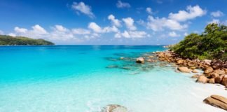 Island hopping in Seychelles