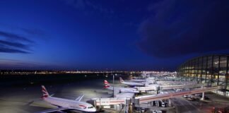 Heathrow airport traffic plummets below 2020 levels