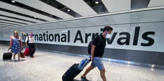 UK international flights down 71 per cent in 2021