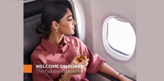 flydubai showcases its new Business Class seat offering at Arabian Travel Market