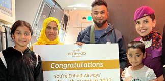Etihad Airways celebrates flying 10 millionth passenger in 2022