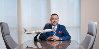 Salil Nath to be the new Etihad Airways General Manager for the Indian subcontinent