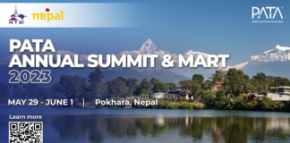 PATA Annual Summit and Mart 2023 to be held in Pokhara, Nepal from May 29–June 1