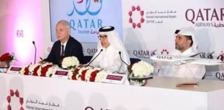 Qatar Airways’ Stand Opens with Exhilarating Experience at Arabian Travel Market (ATM) Conference in Dubai