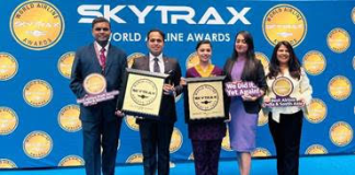 Vistara Scores a Hat-trick: Awarded ‘Best Airline in India and South Asia’ for Third Consecutive Year; Named 16th Best Airline Globally at 2023 World Airline Awards by Skytrax