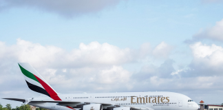 Emirates A380 makes grand entrance into Indonesia’s aviation history