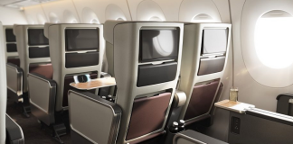 Qantas unveils A350 Wellbeing Zone and economy seating
