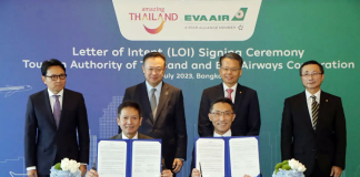 TAT and EVA Air sign LOI to jointly promote Thai tourism