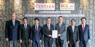 Centara and SCG Energy partner to pave the way for ‘Smart Hotels’ with renewable energy