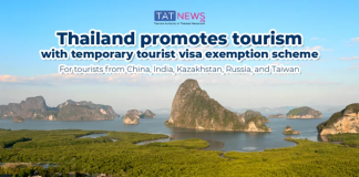 Thailand waives tourist visas for Russia, India, and Taiwan