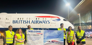Çelebi Partner and British Airways for Chennai Airport services