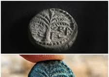 Rare coin from the time of the Bar Kokhba Revolt, discovered in the Judean Desert