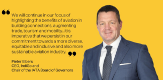 Pieter Elbers chairs IATA Board of Governors