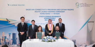 Cathay Pacific to launch direct flights connecting Hong Kong and Riyadh