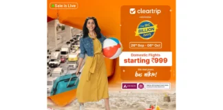 Cleartrip Unveils Year-End Travel Sale as Part of The Big Billion Days 2024