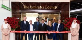 Emirates opens lounge at London Stansted Airport