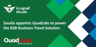 Saudia appoints QuadLabs to power the B2B Business Travel Solution