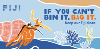 Tourism Fiji launches “Bin it or Bag it” sustainability campaign