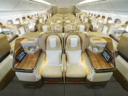 Riyadh welcomes first refurbished Emirates Boeing 777