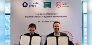 Singapore Tourism Board and Expedia sign a multi-faceted MoU