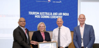 Tourism Australia partners with Air India to boost Indian visitor arrivals