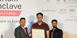 Madhya Pradesh Wins ‘Best Tourism State of the Year’ at Travel and Tourism Conclave for Excellence in Heritage, Nature, and Infrastructure