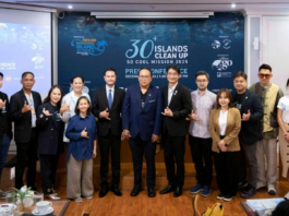 TAT supports “30+ Islands Clean-Up” for sustainable tourism efforts