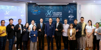 TAT supports “30+ Islands Clean-Up” for sustainable tourism efforts