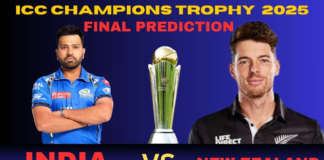 India vs New Zealand Champions Trophy Final Prediction: Who Will Win?