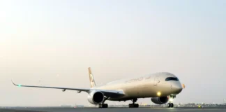 ETIHAD WELCOMES ITS LATEST A350