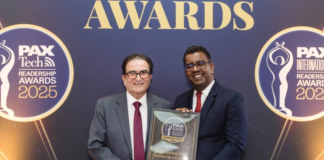 SriLankan Airlines Wins ‘Outstanding Food Service – South Asia’ at PAX Awards