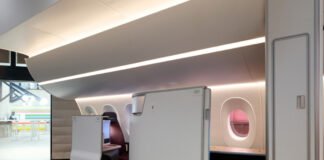 SWISS presents new First and Business Class seats and announces first long-haul destination for its new Airbus A350