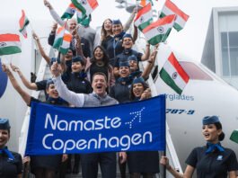 IndiGo Enhances Network in Europe; Commences Thrice-weekly, Direct Flights between Mumbai and Copenhagen