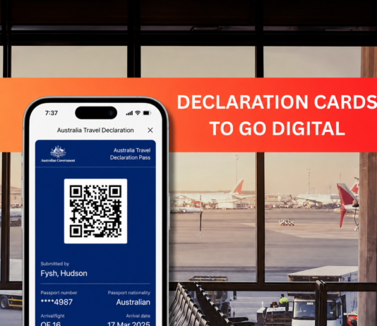 Australia to replace paper arrival cards with digital travel declaration by 2027