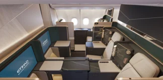 Etihad Unveils New A330 First Class Suites with Closing Doors and 32-Inch Screens